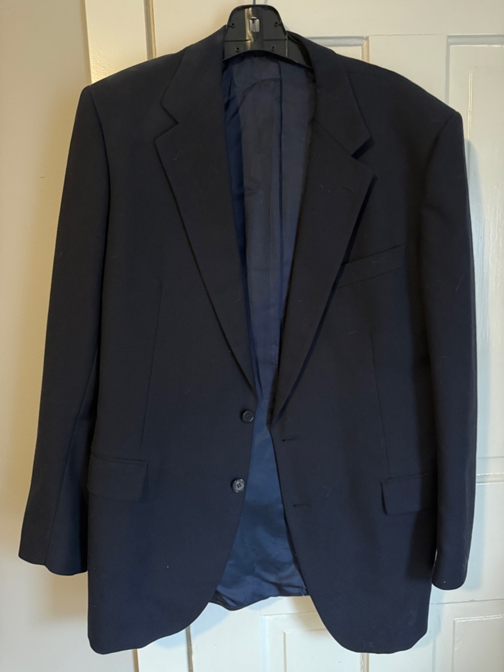 Navy Men's Sport Coat - Classic Two-Button Blazer